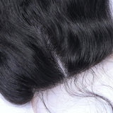 Body Wave 4x4 Virgin Human Hair Natural Black Closure