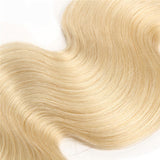 #613 Body Wave 13x4 Human Hair Blonde Frontal