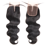 Body Wave 5x5 Human Hair Natural Black HD Lace Closure